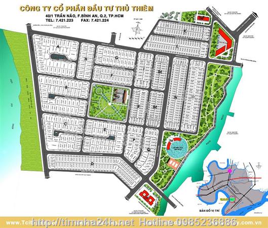 Đất nền dự án đông thủ thiêm, Q2. 